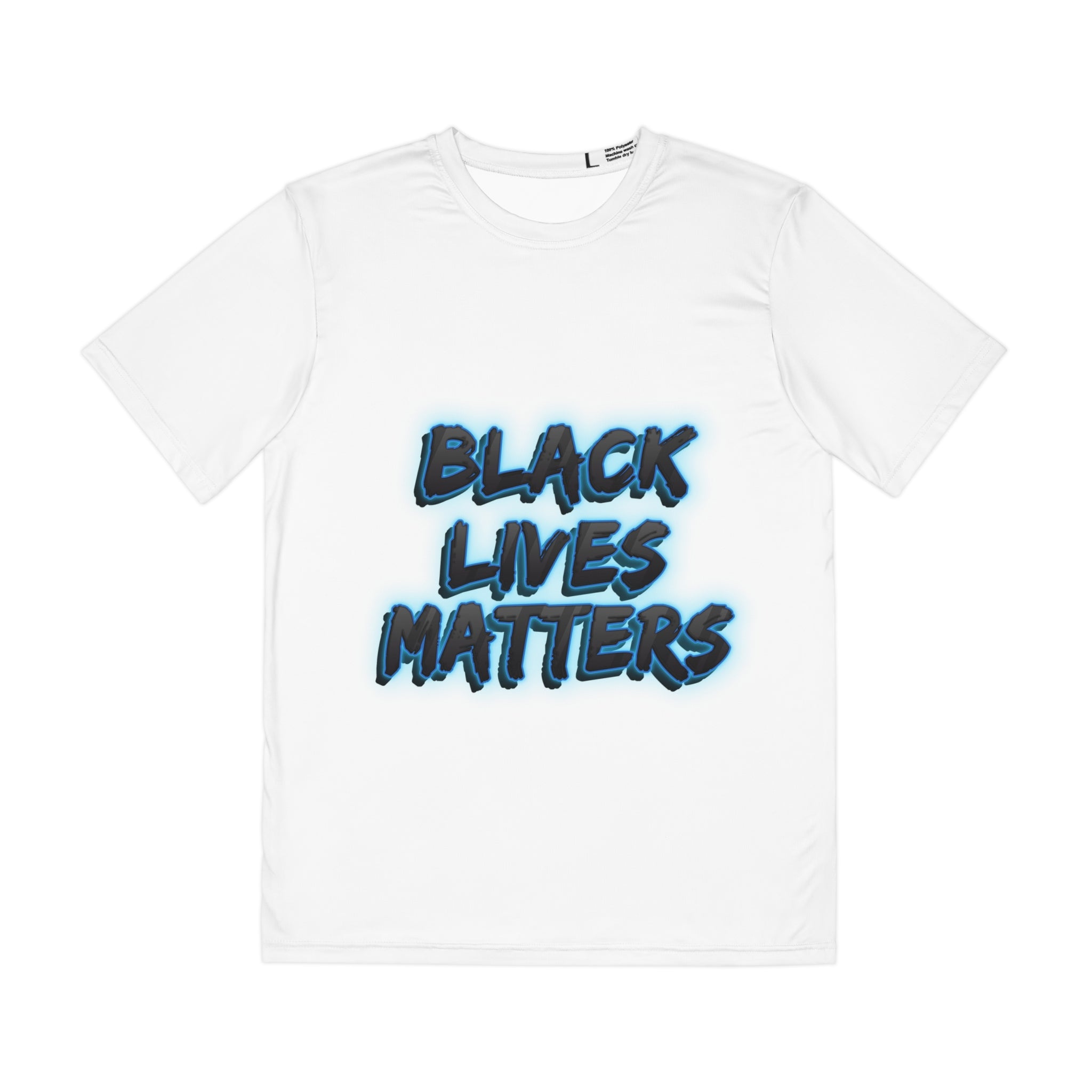 Men's Polyester Tee - Black Lives Matter Graphic Tee